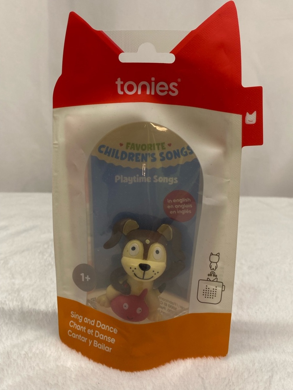 Tonies PLAYTIME PUPPY Audio Play Character NEW Favorite Childrens Songs
